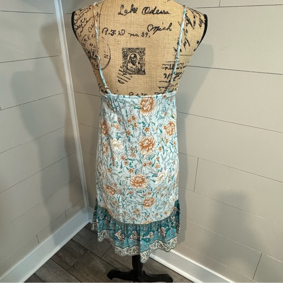 Bohemian Midi Sleeveless Dress Cover Up - Picture 3 of 4